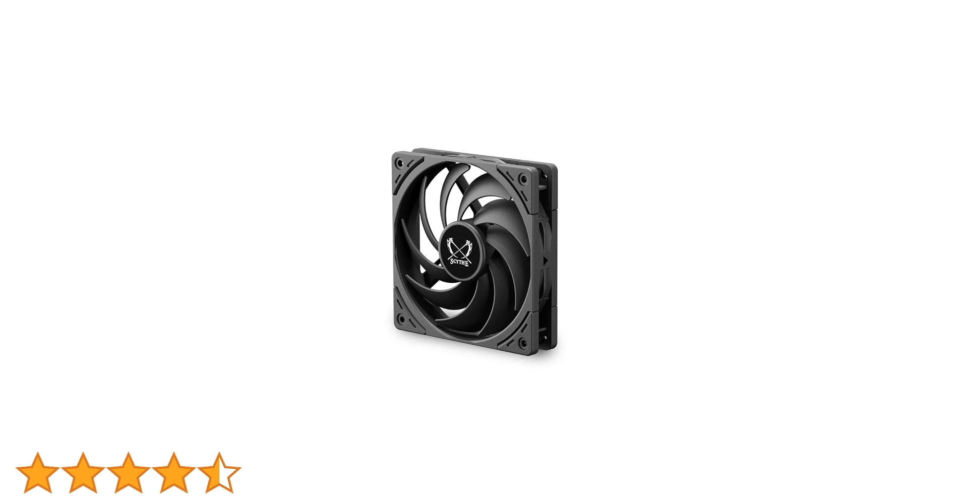 Amazon | サイズ SCYTHE オリジナル設計12cmケースファン 新開発渦巻状